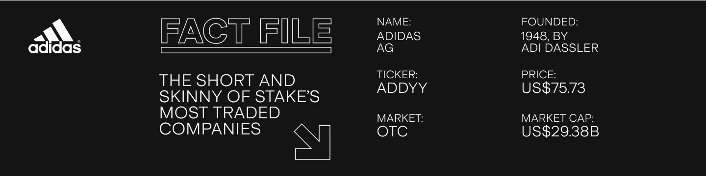 Adidas market cap online