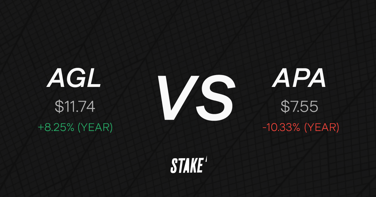 AGL vs APA Compare price market cap more Stake