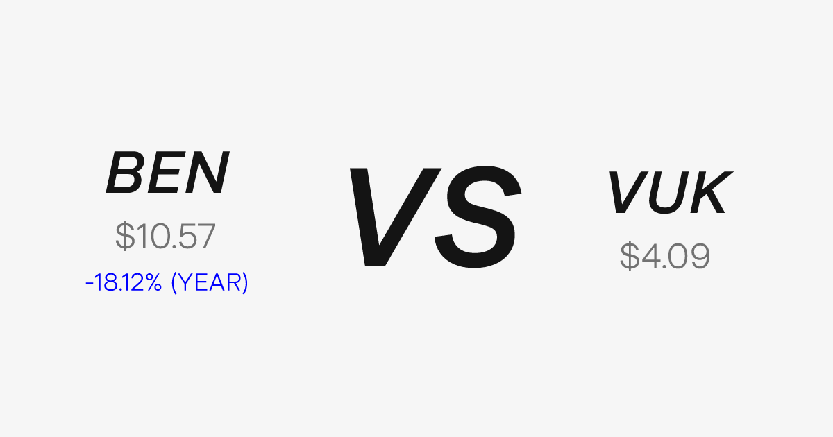 BEN vs VUK - Compare price, market cap & more | Stake