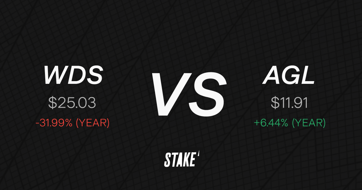 WDS vs AGL Compare price market cap more Stake