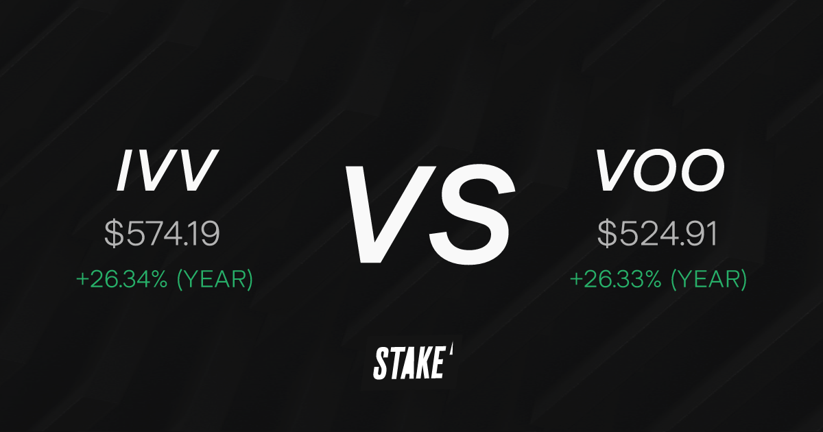 IVV vs VOO Compare price, market cap & more Stake